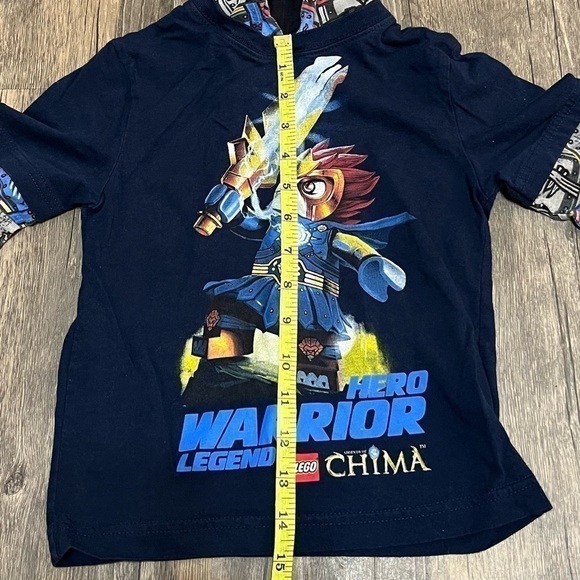 Lego Legends of Chima Hero Warrior Legend Hooded Sweatshirt (Sz 4) - Picture 4 of 5